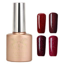 12 Colors Nano Wine Red Color System Nail Art UV Gel Polish Soak-off 12ml