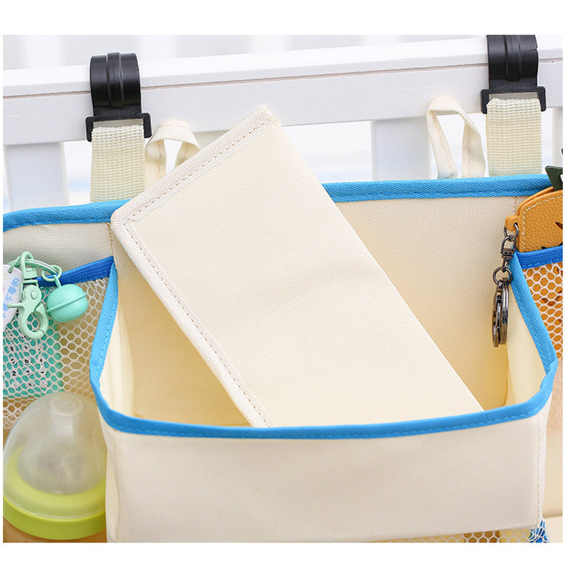 Baby Diapers Bags Nursery Hanging Diaper Caddy Wipes Crib Nappy Storage Holder Bag Baby Organizer