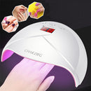 36W LED UV Nail Dryer Polishing Glue Lamp USB Gels Curing Light Timer Phototherapy Manicure Art Machine