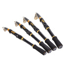 LEO 28004 1.8M 2.1M 2.4M Carbon Fiber Telescopic Mini Fishing Rod Spinning Travel Sea Fishing Pole