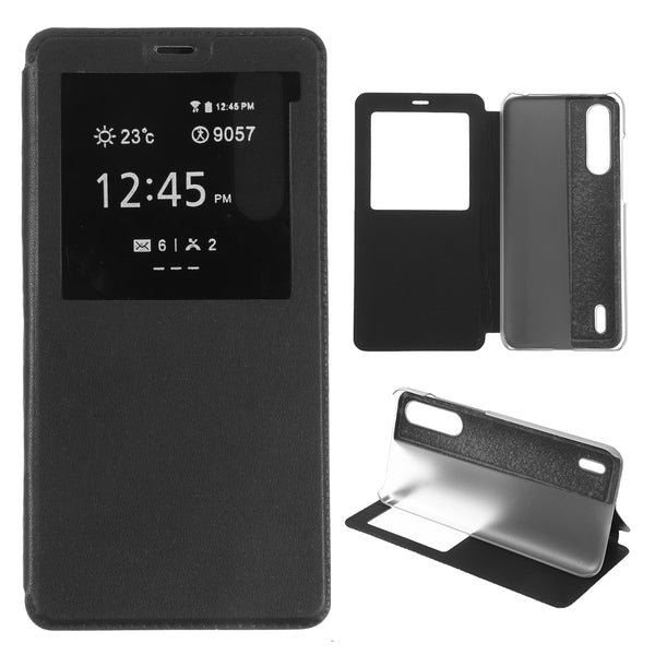 Bakeey Luxury Flip with View Window PU Leather Full Body Protective Case for Xiaomi Mi9 Lite / Xiaomi Mi CC9