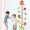 Miico FX1020L Cartoon Tree Branch Height Stickers Children's Room Wall Sticker Height Measurement Stickers