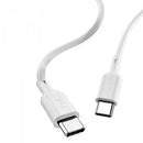 Benks 3A Type C to Type C PD Fast Charging Data Cable For Huawei P30 Pro Xiaomi Mi9 S10+ Note 10