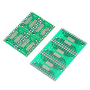 350Pcs 7 Values Each 50 PCB Board Kit SMD Turn To DIP SOP MSOP SSOP TSSOP SOT23