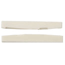 6 String Acoustic Bone Bridge Guitar Slotted Saddle Guitar Parts(Pack of 2) D4C7