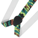 Army Green - Funky Trendy Men Suspender Braces Q7U3