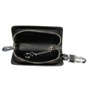 Genuine Leather Car Auto Keychain Keyring Key Holder Portable Bag Case Wallet