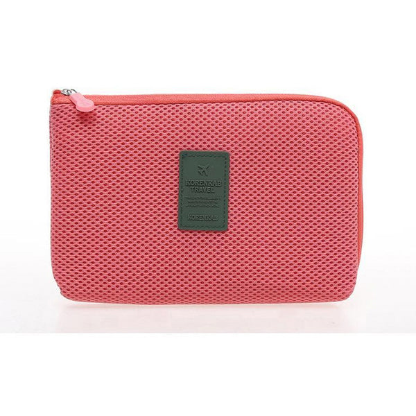 Honana HN-B16 Multifunctional Fashion Travel Storage Bag Digital Cable Earphone Holder Organizer