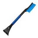 2 IN 1 Retractable Ice Scraper With Cleaning Brush Car Windshield Snow Removal Frost Telescoping
