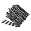 100pcs Male Header Pins, Straight Single Row 40 Pin 0.1 Inch (2.54mm) Male