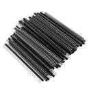 100pcs Male Header Pins, Straight Single Row 40 Pin 0.1 Inch (2.54mm) Male