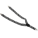 Black & White Music Notes - Funky Trendy Unisex Suspender Braces One Size f T9V4