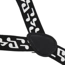 Black & White Music Notes - Funky Trendy Unisex Suspender Braces One Size f T9V4