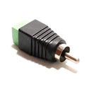 20-Pack Phono RCA Male and Female Plug to AV Screw Terminal Audio/Video Con F4I4