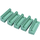 10Pcs AC 300V 10A 8P PCB Screw Terminal Block Connector 5.08mm Pitch G8Q3