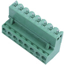 10Pcs AC 300V 10A 8P PCB Screw Terminal Block Connector 5.08mm Pitch G8Q3