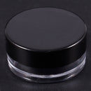 50 Pieces Plastic Pot Jars Empty Cosmetic Container with Lid for Creams