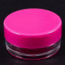 50 Pieces Plastic Pot Jars Empty Cosmetic Container with Lid for Creams