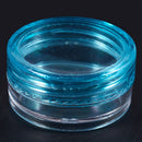 50 Pieces Plastic Pot Jars Empty Cosmetic Container with Lid for Creams