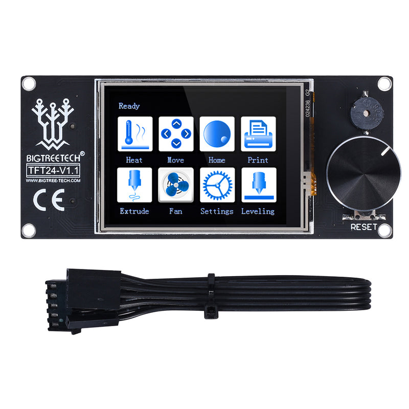 BIGTREETECH TFT24 V1.1 Touch Screen Display Compatible 12864LCD 3D Printer Parts VS MKS TFT2.4 For SKR PRO SKR V1.3 Ender-3