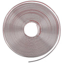6mm 15m Adhesive strip color chrome nickel