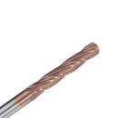 Drillpro 4 Flutes 3.5-6mm Milling Cutter HRC55 Tungsten Steel Carbide AlTiN Coating End Mill CNC Tool