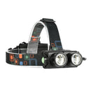 XANES 2602 1200LM 2T6 Led Bicycle Headlamp Telescopic Zoom Running Camping Adjustable 4 Modes