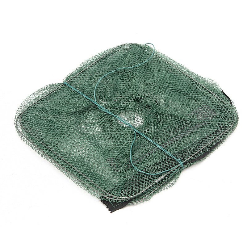 ZANLURE 22x45cm Folding Fishing Net Shrimp Crayfish Lobster Prawn Bait Mesh Trap