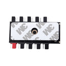 SATA Fan Hub 4pin PWM Hub PC Fan Large 4P Power Supply Splitter Adapter E4Y2