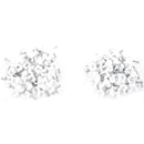 200 Pcs 6mm Diameter Electric Cable White Plastic Circle Nail Clips Y5X4