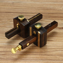 8 Inch Woodworking Carpenter Tool Ebony Copper Scribers Screw Cutting Mark Gauge