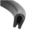 13ft 4m Car Door Edge Protector U-shaped Rubber Trim Moulding Strip Seal 10 J3S1