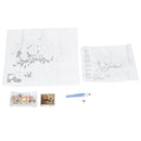 16X20 inch ACRYLIC PAINT BY NUMBERS KIT OIL PAINTING ON CANVAS PICTURE Frag