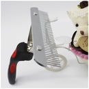 Pet Comb Extra-Large Rake Comb Grooming Brush Deshedding Tool Beauty Comb F