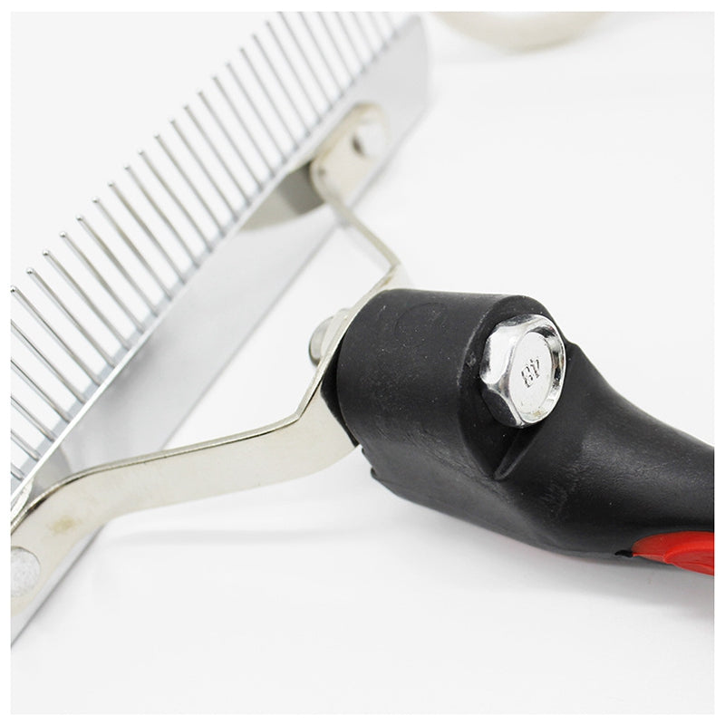 Pet Comb Extra-Large Rake Comb Grooming Brush Deshedding Tool Beauty Comb F