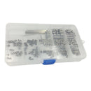 240pcs M3 M4 M5 M6 M8 Metric Stainless Steel Hex Socket Set Screw Assortmen H5K7
