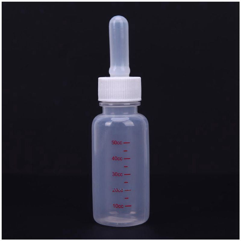 Pet Small Dog Cat Rabbit Milk Nursing Care Feeding Bottle Feeder J6M4