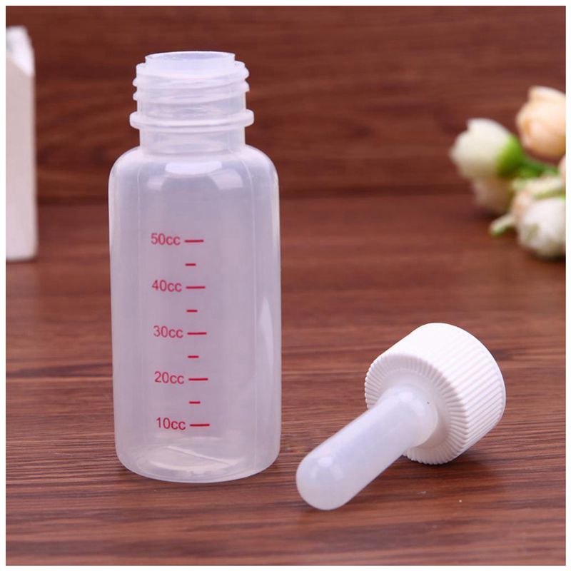 Pet Small Dog Cat Rabbit Milk Nursing Care Feeding Bottle Feeder J6M4