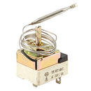 AC 250V 16A 3 Terminals NO NC Control Capillary Thermostat 50-300C V2J8