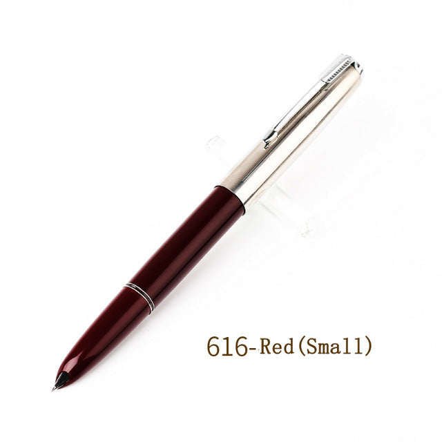 HERO 616 New Classic Nostalgic Fountain Pen Golden Nib Ink Pen Fine Nib 0.5mm Calligraphy Pens Gifts for Students Friends Families