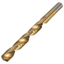 18pcs/Set High Speed Steel Titanium Coated HSS 4241 Drill Bit Metric 1.5mm- Q3D1