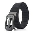 TUSHI 125cm x 3.4cm Zinc Alloy Buckle Men Tactical Belt Nylon Casual Belts