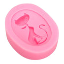 Cat Silicone Fondant Mold Cake Decorating Mould Gum Paste Sugarpaste Mold FDA LFGB