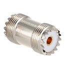5-Pack PL-259 UHF Female to UHF Female Coax Cable Adapter S0-239 UHF Double K2V1