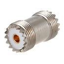 5-Pack PL-259 UHF Female to UHF Female Coax Cable Adapter S0-239 UHF Double K2V1