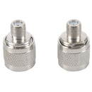 2pcs N Type male plug to F female RF coaxial adapter connector for Wireless B2K7
