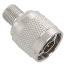 2pcs N Type male plug to F female RF coaxial adapter connector for Wireless B2K7