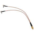 8 inch SMA Female to Y type 2 X TS9 Angle Male Connector Splitter Combiner CO6R8