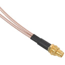 8 inch SMA Female to Y type 2 X TS9 Angle Male Connector Splitter Combiner CO6R8