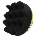 15x 4inch Polishing Waxing Buffing Woolen & Sponge Pads Kit For Auto Car Po C3F2